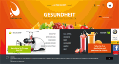 Desktop Screenshot of eujuicers.de