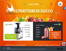 Tablet Screenshot of eujuicers.it